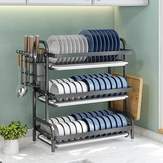Three layer rack
